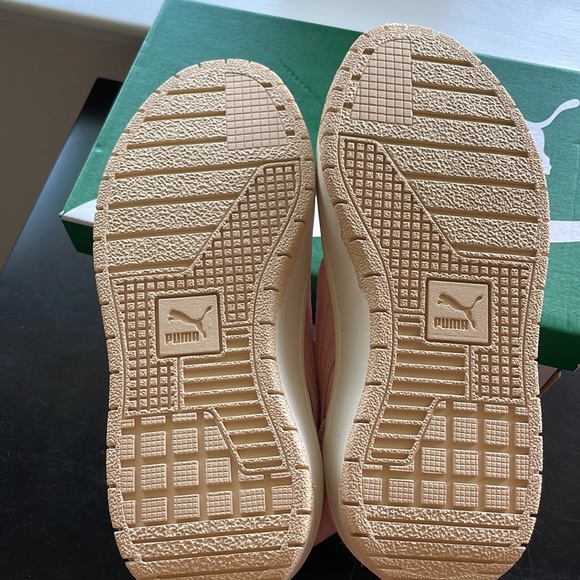 NWT pink puma sneakers “cali dream thrifted” size 6 - Picture 7 of 12